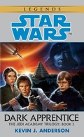 Cover: Dark Apprentice: Star Wars Legends (The Jedi Academy) - Random House Worlds