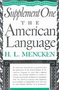 Cover: American Language Supplement 1 - Knopf
