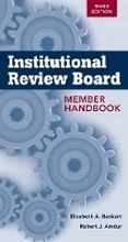 Cover: Institutional Review Board Member Handbook - Jones and Bartlett Publishers, Inc