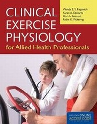Enlarge image Cover: Clinical Exercise Physiology For Allied Health Professionals - Jones and Bartlett Publishers, Inc