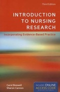 Cover: Introduction To Nursing Research - Jones and Bartlett Publishers, Inc