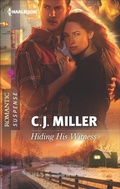 Cover: Hiding His Witness - Harlequin Romantic Suspense