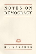 Cover: Notes on Democracy - Knopf