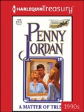 Cover: A MATTER OF TRUST - Harlequin