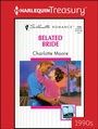 Cover: BELATED BRIDE - Harlequin