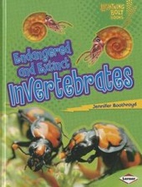 Enlarge image Cover: Endangered and Extinct Invertebrates - Lerner Publications (Tm)
