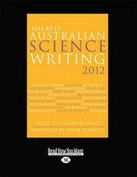 Enlarge image Cover: The Best Australian Science Writing 2012 - ReadHowYouWant