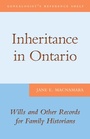 Cover: Inheritance in Ontario - Dundurn Group Ltd