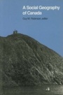 Cover: Social Geography of Canada - Dundurn