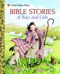Cover: Bible Stories of Boys and Girls - Golden Books