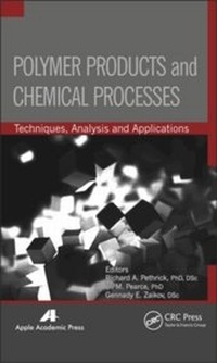 Enlarge image Cover: Polymer Products and Chemical Processes - Apple Academic Press Inc.