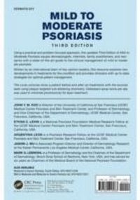 Enlarge image Cover: Mild to Moderate Psoriasis - CRC Press