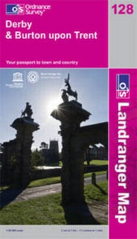Abbildung von: Derby and Burton Upon Trent - Ordnance Survey