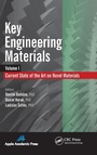 Cover: Key Engineering Materials, Volume 1 - Apple Academic Press Inc.