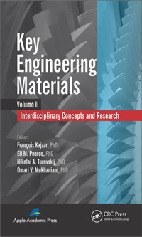 Enlarge image Cover: Key Engineering Materials, Volume 2 - Apple Academic Press Inc.