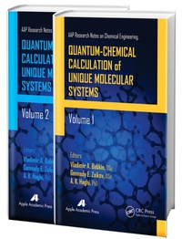 Enlarge image Cover: Quantum-Chemical Calculation of Unique Molecular Systems, Two-Volume Set - Apple Academic Press Inc.