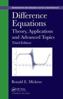 Cover: Difference Equations - Chapman & Hall/CRC