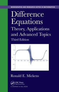 Abbildung von: Difference Equations - Chapman & Hall/CRC