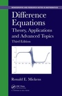 Cover: Difference Equations - Chapman & Hall/CRC