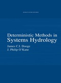 Cover: Deterministic Methods in Systems Hydrology - CRC Press