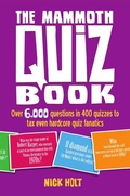 Cover: The Mammoth Quiz Book - Robinson