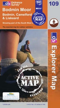 Abbildung von: Bodmin Moor - Ordnance Survey
