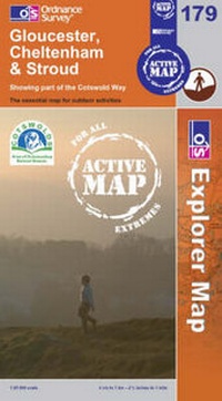 Abbildung von: Gloucester, Cheltenham and Stroud - Ordnance Survey