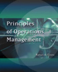 Enlarge image Cover: Principles of Operations Management - South-Western