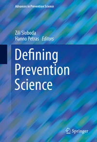 Enlarge image Cover: Defining Prevention Science - Springer