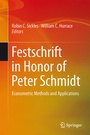 Cover: Festschrift in Honor of Peter Schmidt - Springer