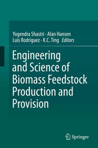 Enlarge image Cover: Engineering and Science of Biomass Feedstock Production and Provision - Springer