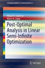 Cover: Post-Optimal Analysis in Linear Semi-Infinite Optimization - Springer