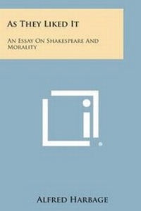 Enlarge image Cover: As They Liked It - Literary Licensing, LLC
