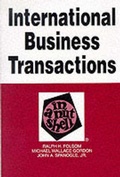 Cover: International Business Transactions in a Nutshell - West Publishing Co