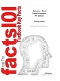 Cover: eStudy Guide for: Calculus : Early Transcendentals by C. Henry Edwards - CRAM101