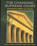 Cover: Changing Supreme Court - Wadsworth Publishing Co Inc