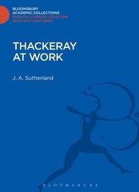 Enlarge image Cover: Thackeray at Work - Bloomsbury Academic