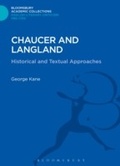 Cover: Chaucer and Langland - Bloomsbury Academic