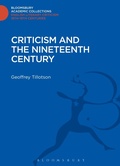 Cover: Criticism and the Nineteenth Century - Bloomsbury Academic