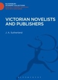 Cover: Victorian Novelists and Publishers - Bloomsbury Academic