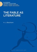Cover: The Fable as Literature - Bloomsbury Academic