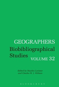 Enlarge image Cover: Geographers - Bloomsbury Academic