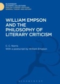 Cover: William Empson and the Philosophy of Literary Criticism - Bloomsbury Academic