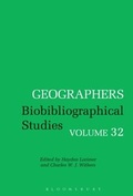 Cover: Geographers - Bloomsbury Academic