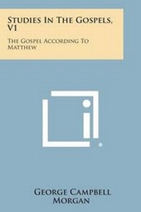 Bild: Studies in the Gospels, V1 - Literary Licensing, LLC