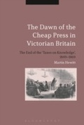 Cover: The Dawn of the Cheap Press in Victorian Britain - Bloomsbury Academic