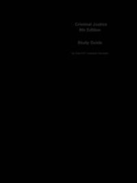 Enlarge image Cover: eStudy Guide for: Criminal Justice by James Inciardi - CRAM101