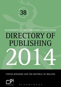 Cover: Directory of Publishing 2014 - Bloomsbury Academic