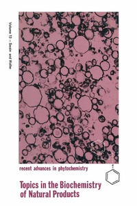 Enlarge image Cover: Topics in the Biochemistry of Natural Products - Springer