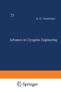Enlarge image Cover: Advances in Cryogenic Engineering - Springer
